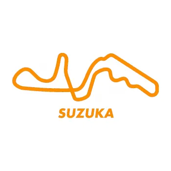 Samolepící dekorace SAMOLEPKA Okruh Suzuka (06 - oranžová) NA AUTO, NÁLEPKA, FÓLIE, POLEP, TUNING, VLASTNÍ TEXT, TISK, AUTOSAMOLEPKY.cz, POLEPY, OBRÁZEK, LOGO, SAMOLEPKY