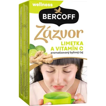 Čaj Bercoff Klember Zázvor s limetkou a vitamínem C 18x 2 g