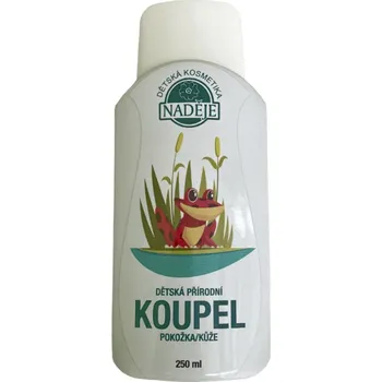 Kosmetika Naděje Dětská přírodní koupel 2901006 - 250 ml - kvalita dětské pokožky a vlasů - pokožka, kůže, hydratace, revitalizace - bylinná koupel vhodná i pro ošetření vlasů a pokožky ve vlasech