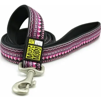 Obojek pro psa Max & Molly vodítko ETHNIC PURPLE M