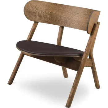 Křeslo Northern Křeslo Oaki s čalouněným sedákem, smoked oak