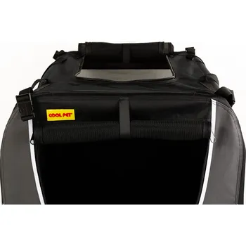 přepravka pro zvíře Kenelka skládací transportní černá COOL PET Velikost přepravního boxu 2XL 91*64*64cm