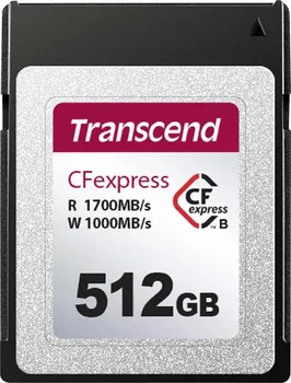Paměťová karta Transcend CFexpress 512 GB (TS512GCFE820)
