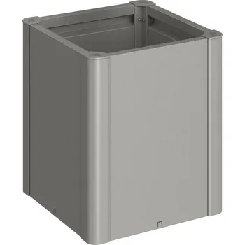 Truhlík Biohort Truhlík Belvedere 50 midi šedý křemen metalíza (Rozměr 53 x 53 x 61 cm velikost 50 midi)