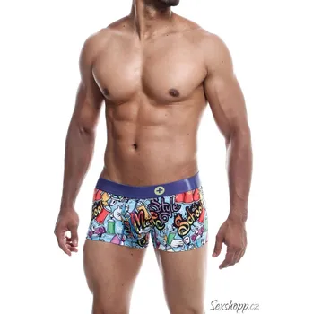 Pánské erotické prádlo Pestrobarevné pánské boxerky Hipster Trunk, XL