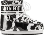Moon Boot Mars Cow Printed bílá/černá…