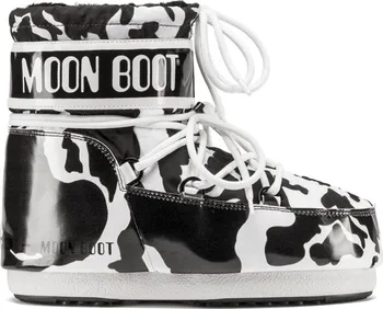 Dámská zimní obuv Moon Boot Mars Cow Printed bílá/černá 35-36