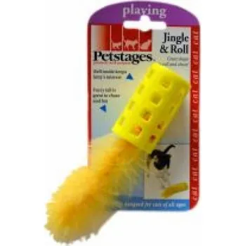 Hračka pro kočku Chrastítko s peřím