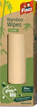 Utěrka FINO Green Life bambusové kuchyňské utěrky na roli 35 ks