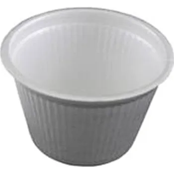 Jednorázové nádobí Miska termo 460 ml, kulatá, průměr 127 mm, XPS, bílá, 50 ks