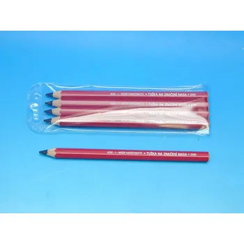 Grafitová tužka Koh-i-noor Tužky 3280/4 ks ČERVENÉ na maso 8866