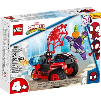 Stavebnice LEGO LEGO Marvel Spiderman 10781 Miles Morales: Spider-Man a jeho techno tříkolka