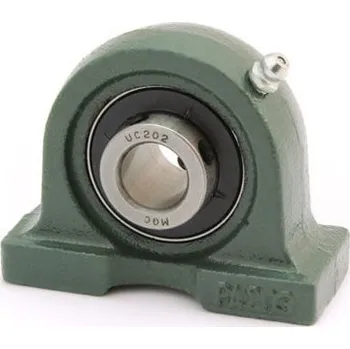 UCPA 207 LBS litinové stojaté těleso s ložiskem zajištěným na červíka