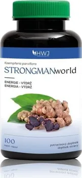 Přírodní produkt Herbal World STRONGMANworld Zázvor černý