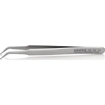 Pinzeta přesná smd, zahnuté špice, knipex 920101