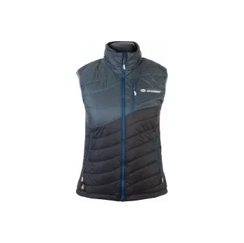 Dámská vesta Sir Joseph vest Heron Lady dark grey/black S; Černá vesta + DÁREK DLE VÝBĚRU!