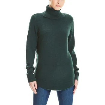 Dámské oblečení BENCH svetr - Cosy Roll Neck Jumper Dark Green (GR163) velikost: XS