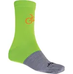 SENSOR PONOŽKY TOUR MERINO zelená/šedá Velikost: S/35-38