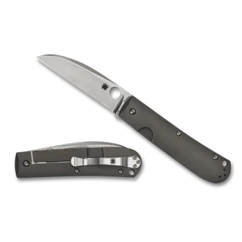 kapesní nůž Spyderco SwayBack Titanium, zavírací nůž s klipem C249TIP