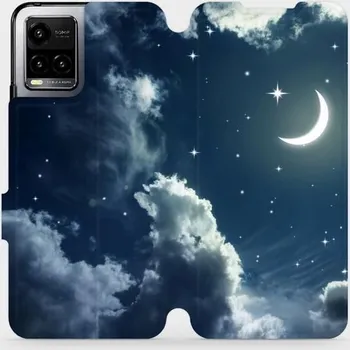 Pouzdro na mobilní telefon Mobiwear V145P pro Vivo Y33s Noční obloha s měsícem