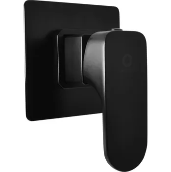 Slezák - RAV CZ YUKON Vodovodní baterie sprchová vestavěná s keramickým přepínačem černá matná YU186KCMAT Jedinečná elegance oblých tvarů a přímých linií