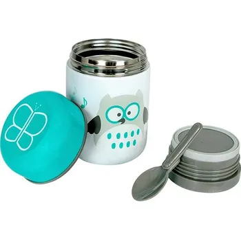 Termoska BBLÜV Foöd Termoska na jídlo 300 ml se lžičkou Aqua