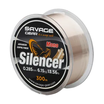 Savage Gear vlasec Silencer Mono 300m Průměr-Nosnost: 0.15mm / 1.8kg / 3.96Ib