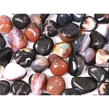 Drahý kámen Magieprirody.cz Tromlovaný kámen Sardonyx XL velikost 30 - 40 mm - Brazílie #300 Množství: 1ks