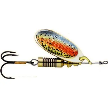 Umělá nástraha DAM EFFZETT Rotační třpytka Nature - Rainbow trout Velikost: 4, váha 10g
