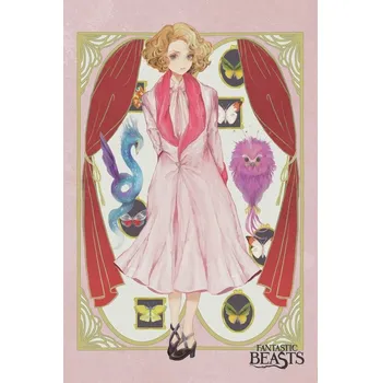 Plakát Plakát, Obraz - Fantastická zvířata - Queenie Yume