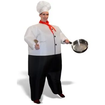 Karnevalový kostým PRIME nafukovací šéfkuchař kostým