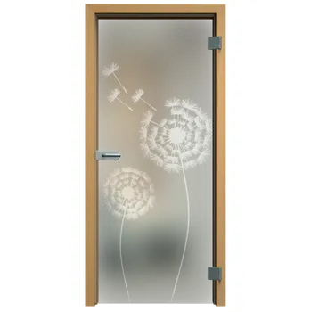 Interiérové dveře Celoskleněné dveře do pouzdra - M199S Průchozí šířka (cm): 80, Průchozí výška (cm): 197