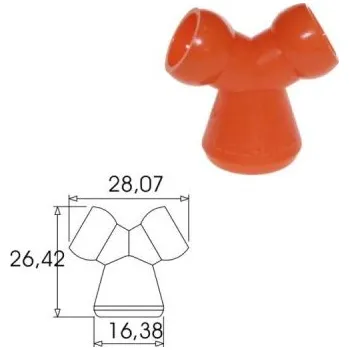 Sada nářadí LOC-LINE 49428.1 - Rozdvojka 1/4", kloubová, tvar Y