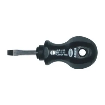 Sada nářadí Narex Bystřice 831001 Šroubovák plochý 0,6x3,5x32x97mm, plastová rukojeť, PROFI