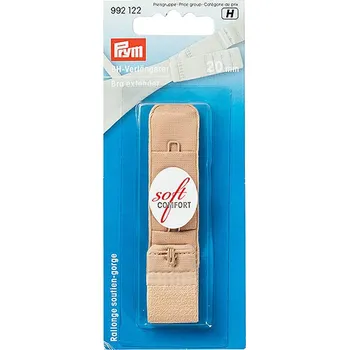 Prodlužovač na podprsenku béžový 1x3, šíře 20 mm