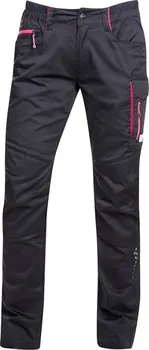 montérky ARDON Floret kalhoty do pasu černé/růžové 48