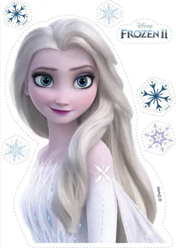 Jedlá dekorace na dort Dekora Frozen II fondánový list 21 x 14,8 cm