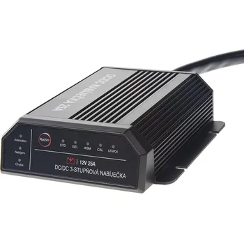 Autodoplněk DC-DC 25A Inteligentní nabíječka baterií