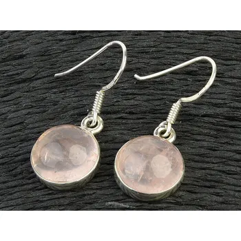 Náušnice Růženínové náušnice kulaté Ag 925/1000