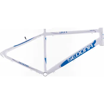 rám kola Rám Sedona 301 trek 2010 18" bílo/modrý