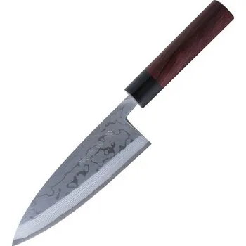 Kuchyňský nůž Kanetsune Red Sandalwood Deba 160mm