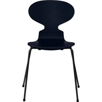 Jídelní židle Fritz Hansen Židle Ant™ 3101 lacquered, midnight blue / black