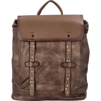 Stylový koženkový batoh Abadon, taupe