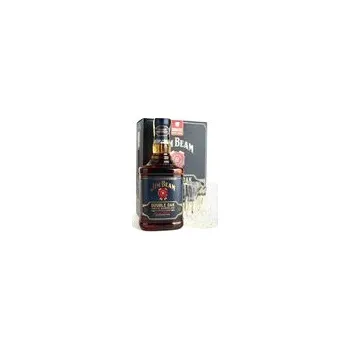 Whisky Jim Beam Double Oak 0.7L 43% box+sklo