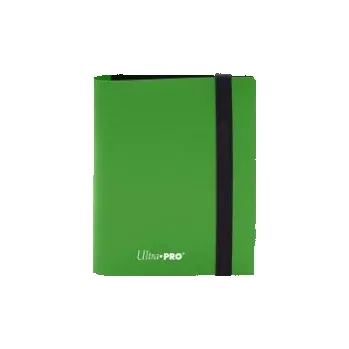 Příslušenství ke karetním hrám UltraPRO 2-Pocket Pro-Binder - A6 album - Eclipse Lime Green