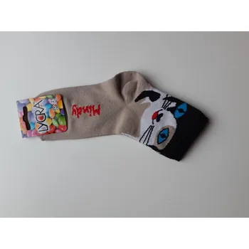 Ponožky kočka 20-21 (odpovídá 30-32 EU obuv) velikost ponožková