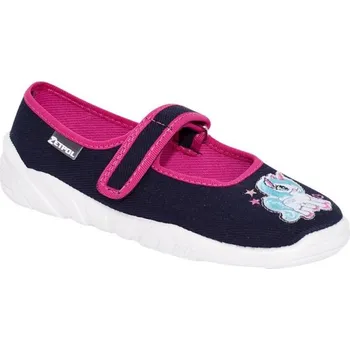 Dívčí bačkory BIGHORN GITA 5024 A Dětské textilní baleríny 28 5024A_28