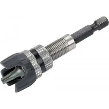 Sada nářadí Wolfcraft 6961000 - Držák na Bity 1/4" s plastovým krytem a s "průhledem" na bit a šroub včetně Bitu T25