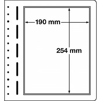 Obal pro sběratelský předmět Albové listy na známky Leuchtturm LB1 - 190 x 254 mm