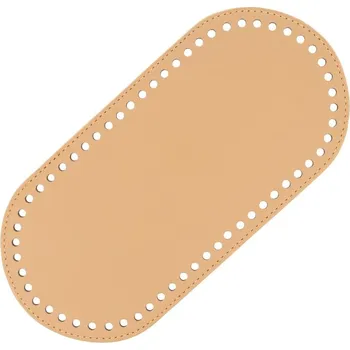 Dno na kabelku z eko kůže Ideal 12x25cm hnědá latte